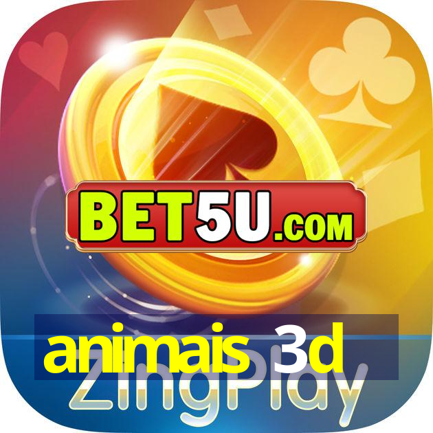 animais 3d